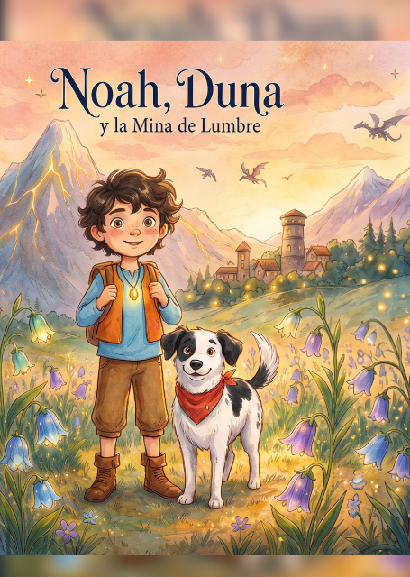 Portada de Noah y Duna y la Mina de Lumbre